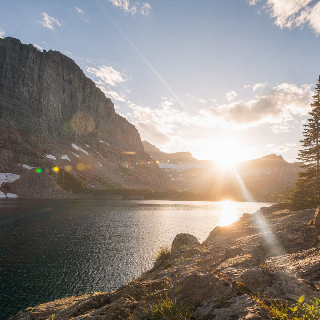 Remove Lens Flare from Photos - photo with glare before AI removal